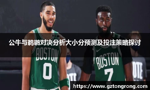 公牛与鹈鹕对决分析大小分预测及投注策略探讨