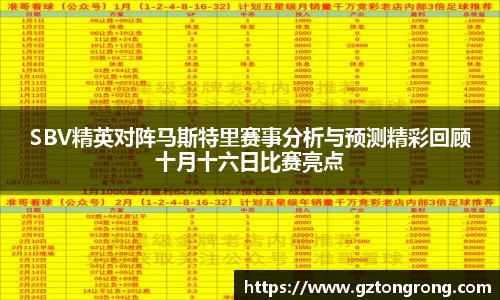 SBV精英对阵马斯特里赛事分析与预测精彩回顾十月十六日比赛亮点