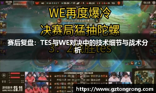 赛后复盘：TES与WE对决中的技术细节与战术分析